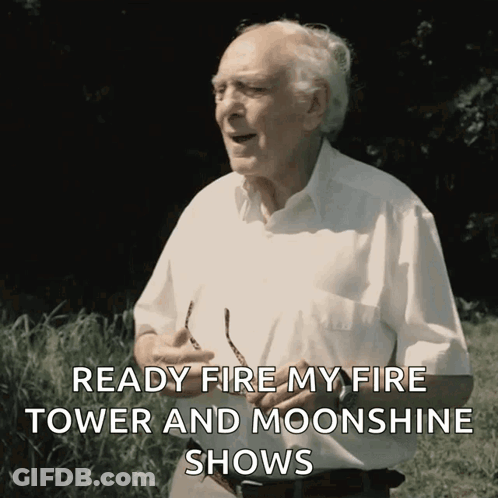 Man In White Shirt Holding Glasses GIF
