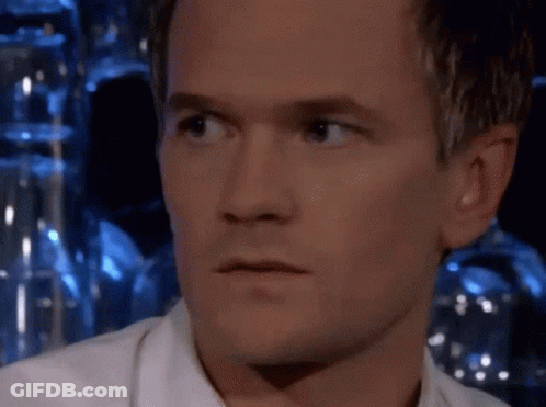 Man In White Shirt Making Funny Face GIF