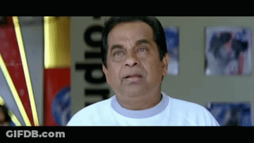 Man In White Shirt Making Funny Face GIF