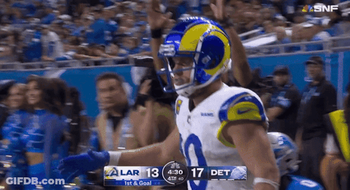 Man In White Shirt Number 52 GIF