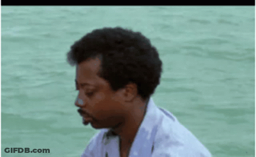 Man In White Shirt On Boat GIF