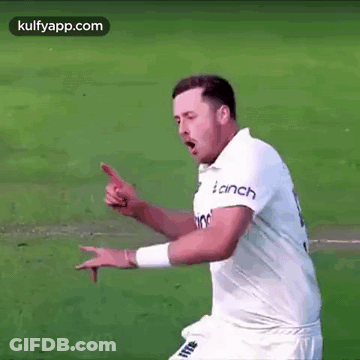 Man In White Shirt On Soccer Field GIF
