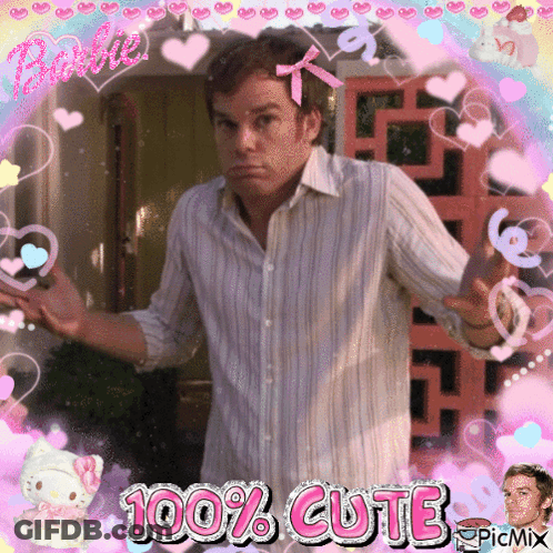 Man In White Shirt Pink Fence Bilmiyom Kk GIF