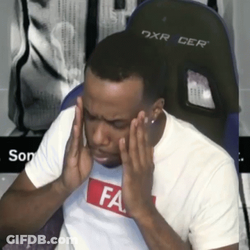 Man In White Shirt Saying Fa GIF