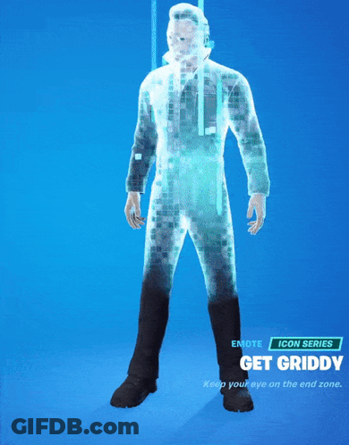 Man In White Shirt Saying Get Griddy GIF