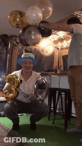 Man In White Shirt Saying Mister 30 GIF