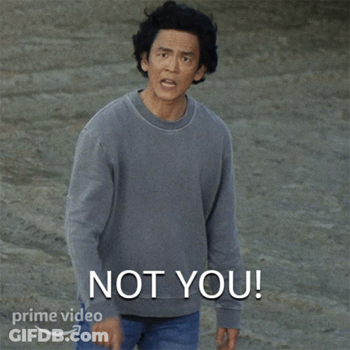 Man In White Shirt Saying Ooh-Ah Ooh-Ah GIF