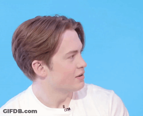Man In White Shirt Saying Oooooh GIF