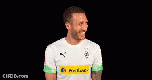 Man In White Shirt Saying Postbank GIF