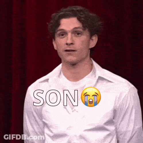 Man In White Shirt Saying Son GIF