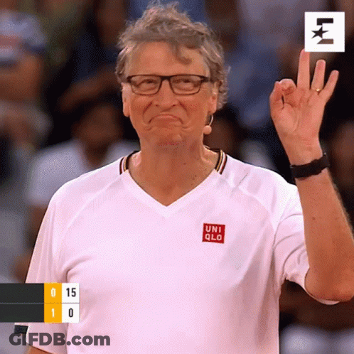 Man In White Shirt Saying Uniqlo GIF