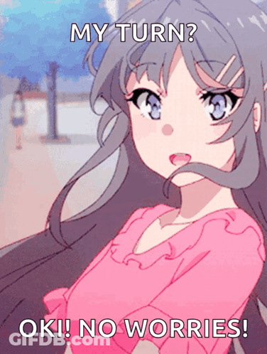 Man In White Shirt Says My Turn Beside Bed GIF