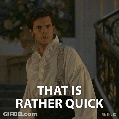 Man In White Shirt Says Quick On Netflix Ad GIF