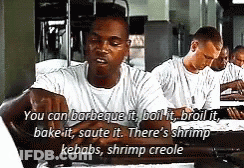 Man In White Shirt Says You Can Barbeque It Boil It Broil It Bake It Saute It GIF