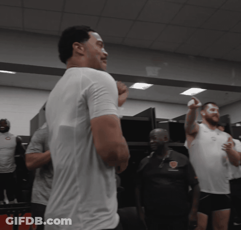 Man In White Shirt Standing In Gym GIF
