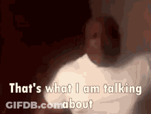 Man In White Shirt Talking GIF