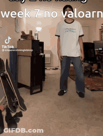 Man In White Shirt Week 7 No Valoarn GIF
