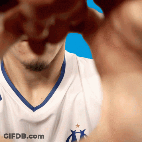 Man In White Shirt With Blue Collar And Star GIF