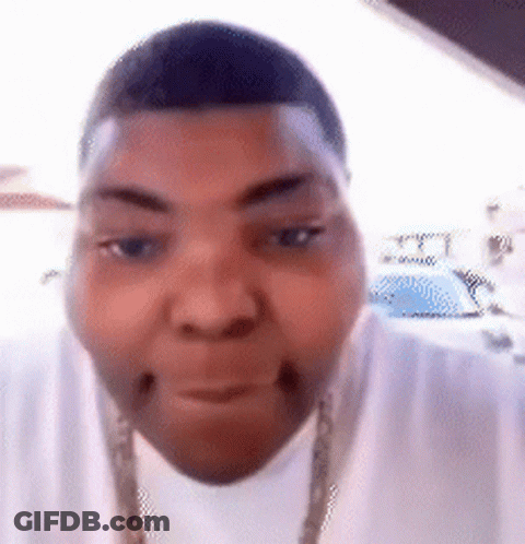 Man In White Shirt With Chain GIF