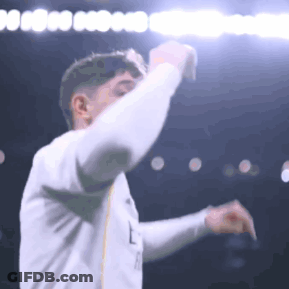 Man In White Shirt With E GIF