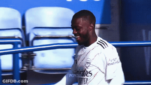 Man In White Shirt With Emirates GIF