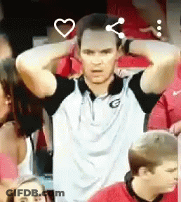 Man In White Shirt With Letter G GIF