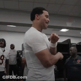 Man In White Shirt With Number 9 GIF