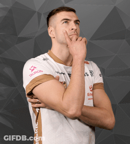 Man In White Shirt With Tauron On Sleeve GIF