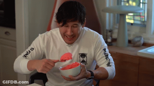 Man In White Shirt With Venus On Sleeve GIF
