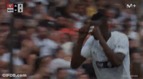 Man In White Shirt With Vivo On Sleeve GIF