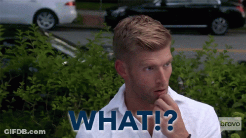 Man In White Shirt With What GIF