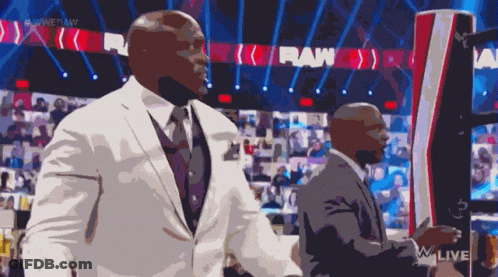 Man In White Suit And Tie GIF