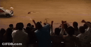 Man In White Sweater Making Funny Face GIF