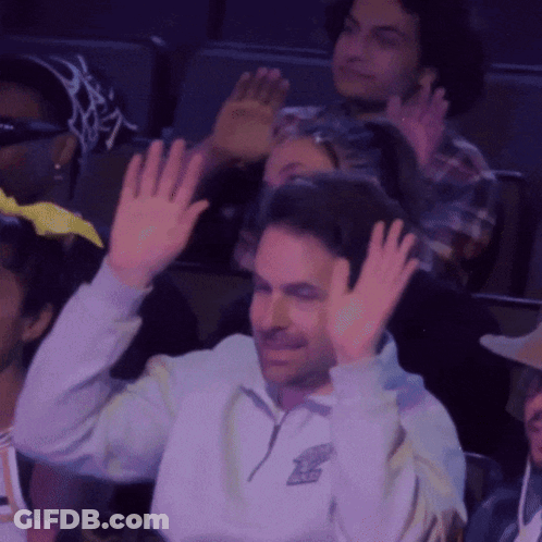 Man In White Sweatshirt With Letter Z GIF