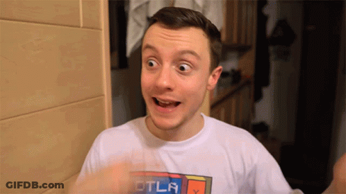Man In White T-Shirt Saying CTLA GIF