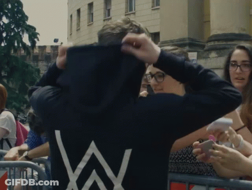 Man In White Tank Top Beside Two Men Dancing GIF