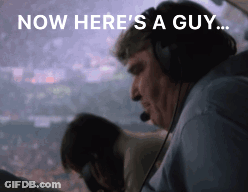 Man In White Tank Top Says You Betta Or Else GIF