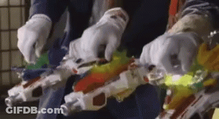 Man In White Tank Top With Red Eyes GIF