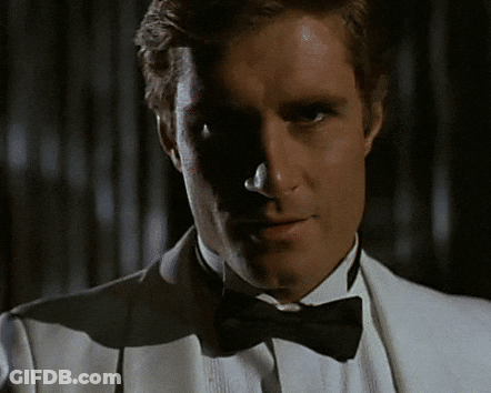 Man In White Tuxedo And Bow Tie GIF