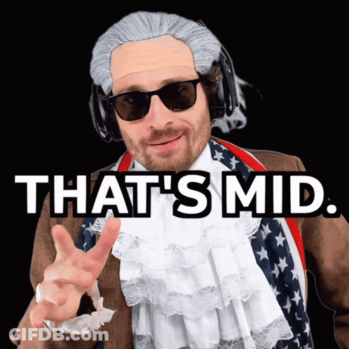 Man In Wig And Sunglasses Giving Peace Sign GIF