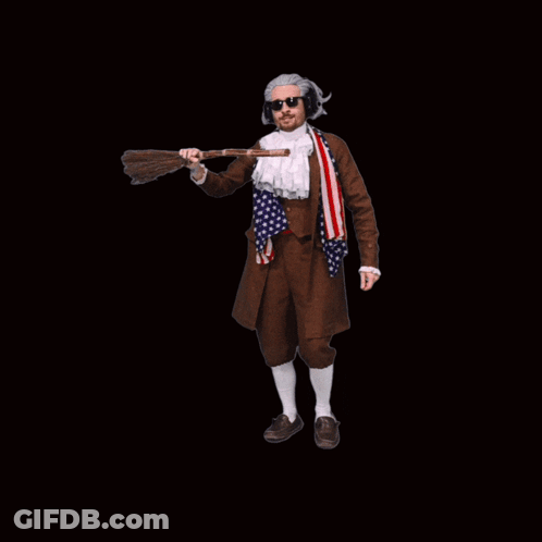Man In Wig And Sunglasses GIF