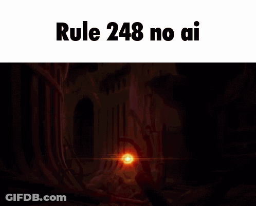 Man In Wig And Sunglasses Saying Please Don't Be AI GIF