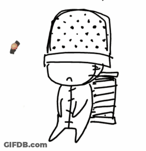 Man In Wig And Sunglasses Says Get Jammed On GIF