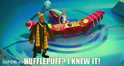 Man In Wizard Costume With Hot Dog GIF