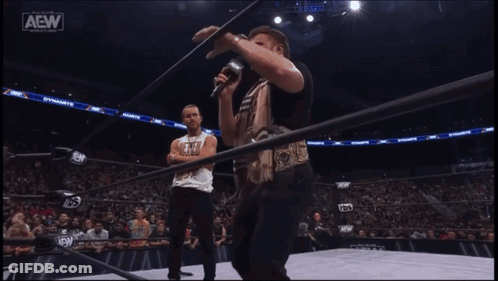 Man In Wrestling Ring Shake It Off You Bland Bitch GIF