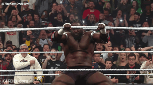 Man In Wrestling Ring Thekamdreesen GIF