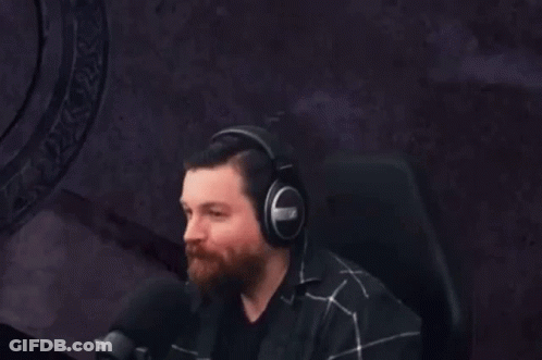 Man In Wrestling Ring Wearing AEW Shirt GIF