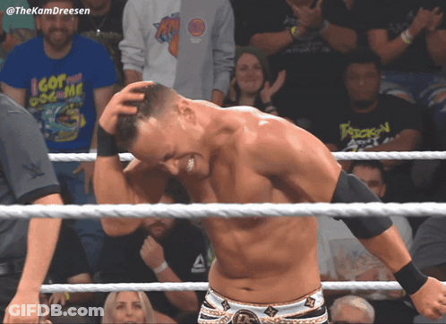 Man In Wrestling Ring Wearing I Got You Shirt GIF
