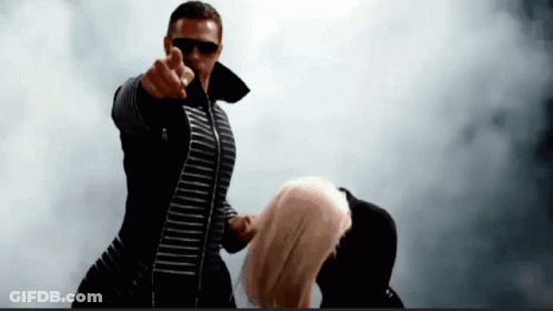 Man In Wrestling Ring With Start Your 1 Month Free Trial Sign GIF