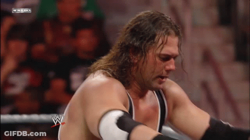 Man In Wrestling Ring With W GIF